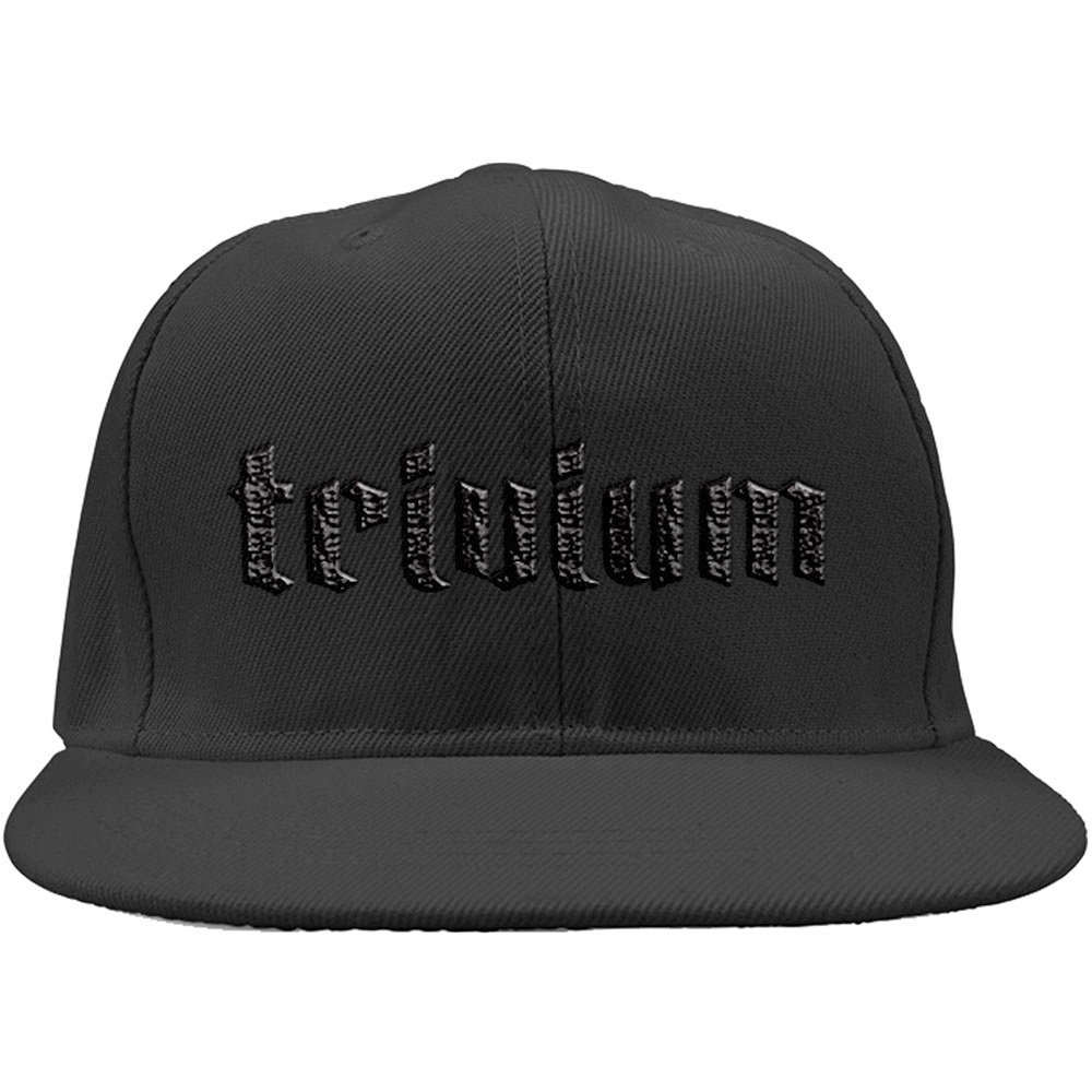 Trivium - Logo Snapback Pet - Zwart